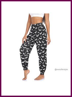 Boho Yoga Joggers for Women Tapered Lounge Workout Pants